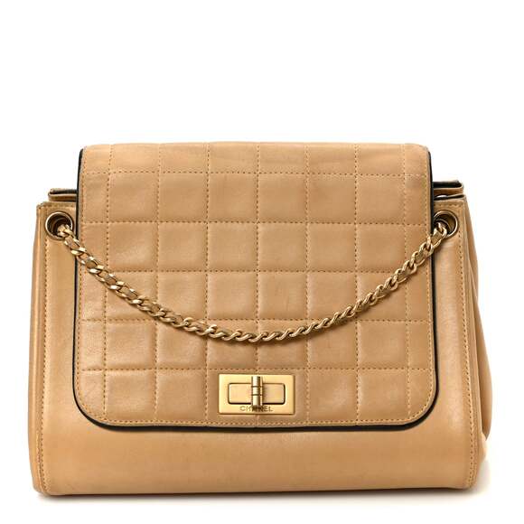 Chanel Tops - Chanel Lambskin Chocolate Bar Accordion #255059C13B
